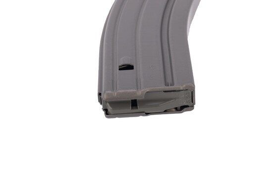 D&H Industries 5.56 NATO 30 Round Mag in Grey has a Magpul anti-tilt follower.